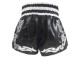 Boxsense Muay Thai shorts - Thaiboxhosen für Frauen : BXS-076-Schwarz